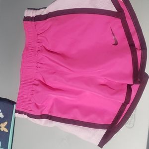 Girls Nike toddler dri fit lined shorts 4T